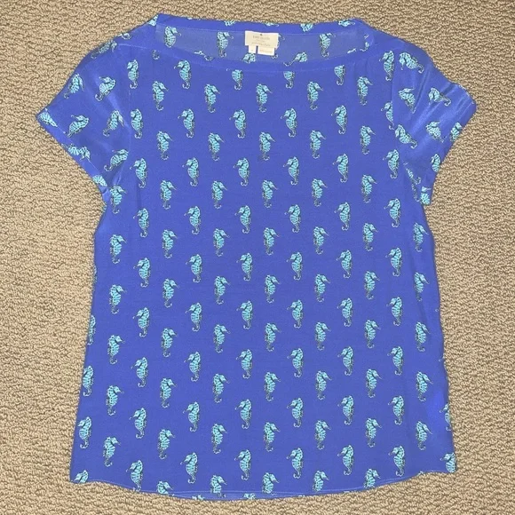 Kate Spade Seahorse Top - Picture 2 of 6